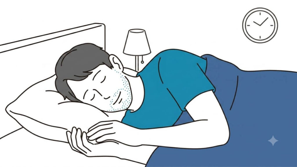 HSPの睡眠について書いた記事のアイキャッチ画像